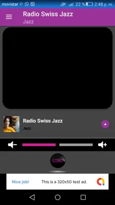 Radio Swiss Jazz android App screenshot 2